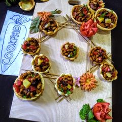 Baked Katoori Chaat A picture of Baked Katoori Chaat.