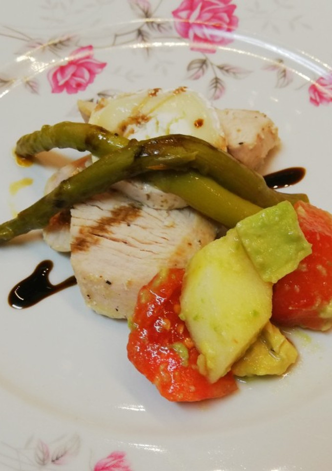 Una foto de Solomillo de pavo asado al vapor