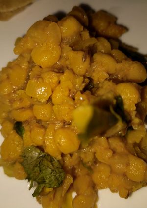 A picture of Boondi curry.
