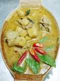 แกงเขียวหวานไก่ยอดมะพร้าว