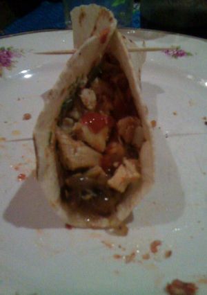 Una foto de Tacos de pollo