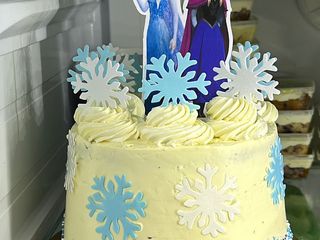 كعكة عيد الميلاد برشات الزينة (FUNFETTI)