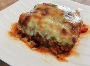 รูปของ 2020 26. Zucchini chicken lasagna