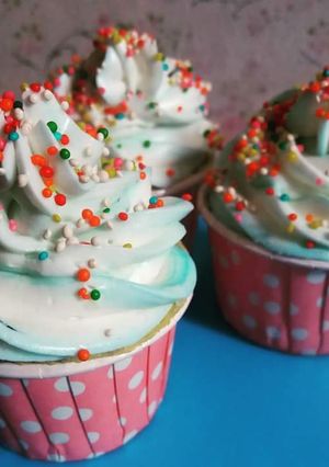 Foto resep Cup cake rainbow