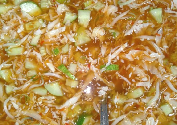 Asinan Sayur simple