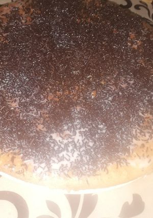 صورة لوصفة كيكه الموز واللوز