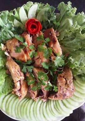 รูปของ ไก่บ้านอบน้ำผึ้ง