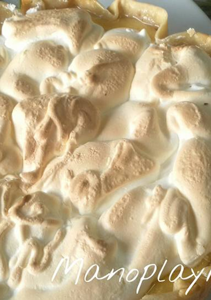 Una foto de Tarta de crema y merengue en GME, GMF y tradicional