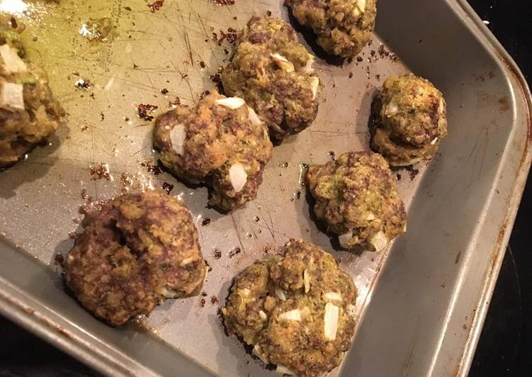 Pesto Meatballs