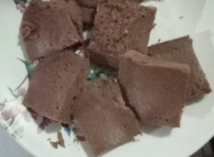 Una foto de Brownies en microondas