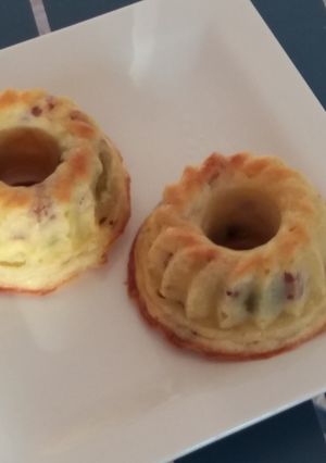 Une photo de Mini cake salé au yaourt