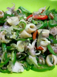 Foto resep Cumi asin sambal matah