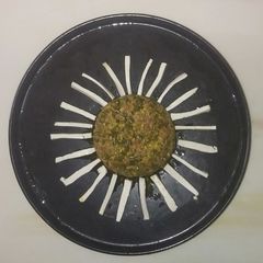 A picture of French beans in peanut gravy.