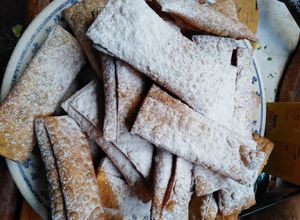 Foto principal de Pie de manzana frito (en masa wantán)