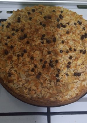 صورة لوصفة كيك بالتفاح وفلون كراميل