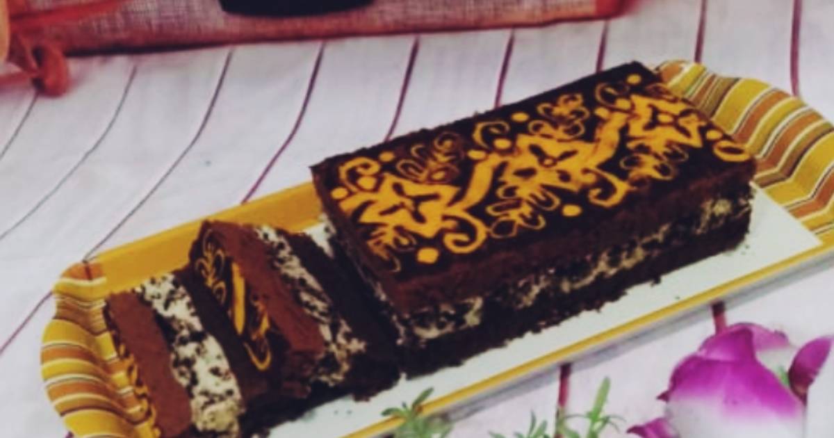 Resep Trio Chocomoca Batik Cake Oleh Oktaviani Bund Keyl Cookpad