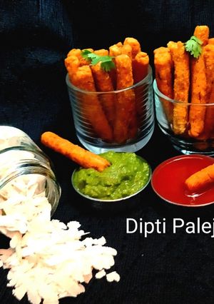 A picture of Poha Finger Rolls.