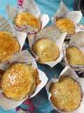 Muffins de lima y miel de romero