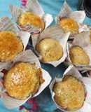 Muffins de lima y miel de romero