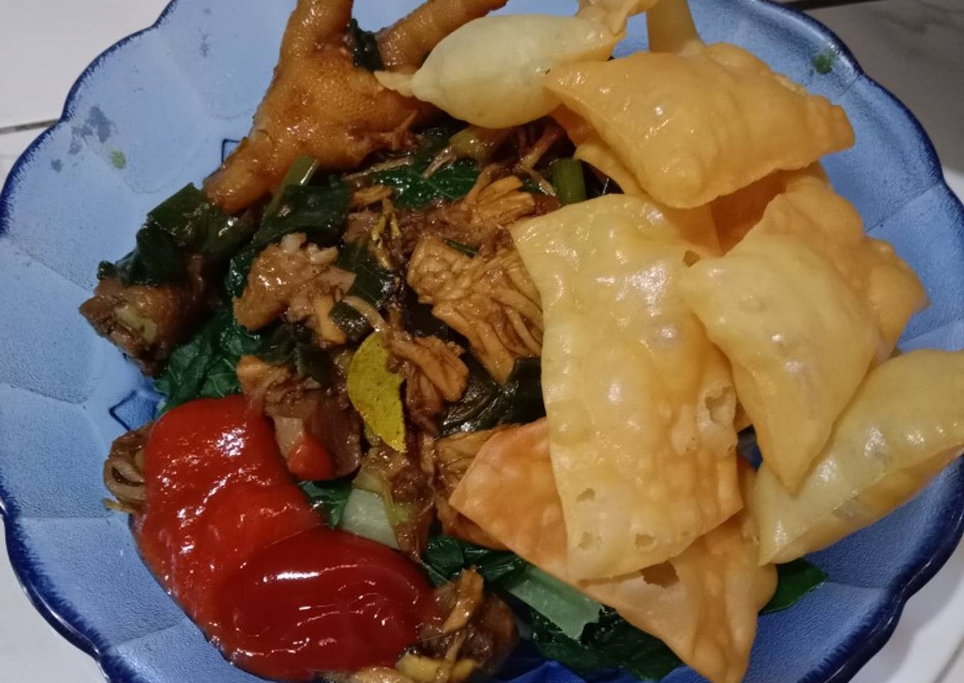 Mie ayam ceker ala dpraku