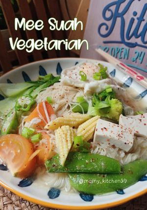 Gambar Mee Suah Vegetarian
