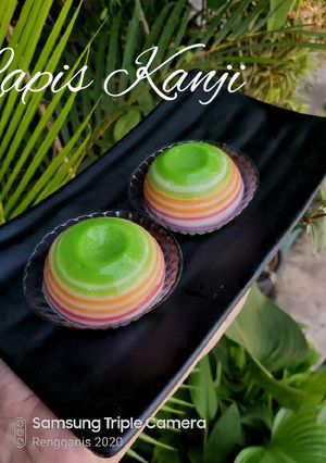 Foto resep Lapis Kanji Pelangi