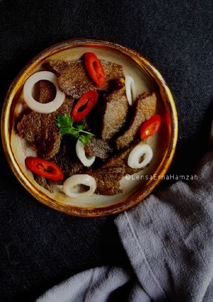 Gambar Daging Rebus Goreng