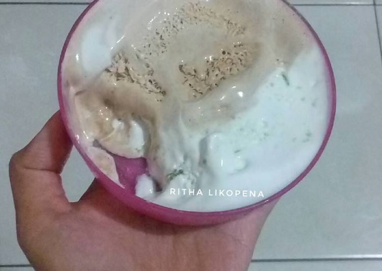Resep Ice cream choco alvocado Anti Gagal