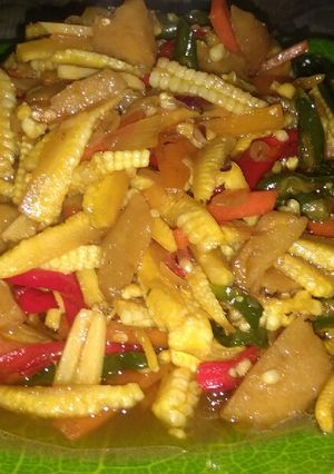 Foto resep Tumis Baby Corn meat ball