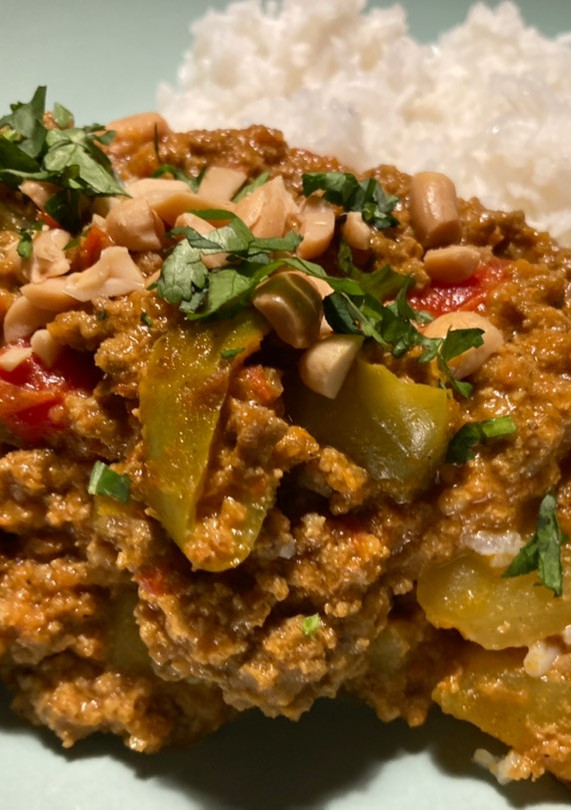 Una foto de Keema Tikka Masala (कीमा टिक्का मसाला)
