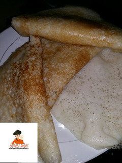 A picture of Sinasir(rice pancake).