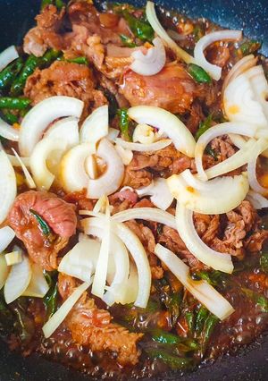 Foto resep Tumis Daging Kecap Cabe Ijo