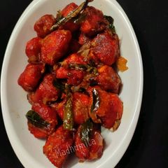 Paneer 65 In Hyderabadi Style A picture of Paneer 65 In Hyderabadi Style.