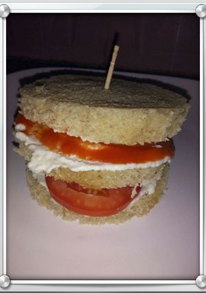 A picture of Malai Sandwich.