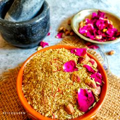 A picture of Instant Thandai Powder.