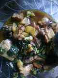 Tongseng ayam sayur