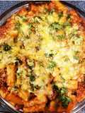 RIGATONI pasta bake W/Homemade PASTA SAUCE