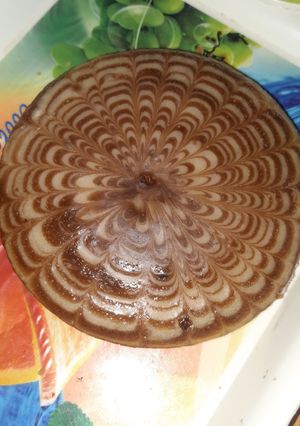 A picture of Zebra cake.