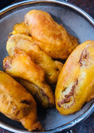 Hình của món Bánh chuối chiên.