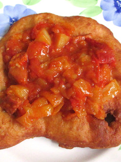 Lecsós lángos (Gluténmentes) recept fotója