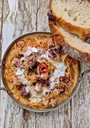 Székelykáposzta füstölt hússal recept fotója