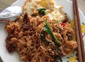 Hình của món Mì xào.
