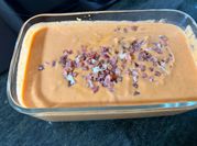 Una foto de salmorejo thermomix