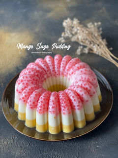 Foto resep Mango sago pudding