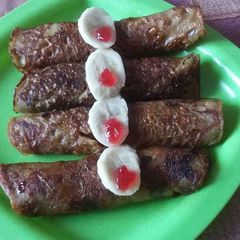 Wheat Flour Jaggery Pancake A picture of Wheat Flour Jaggery Pancake.