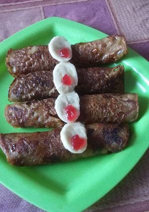 A picture of Wheat Flour Jaggery Pancake.