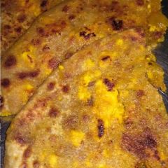 Paneer prantha A picture of Paneer prantha.