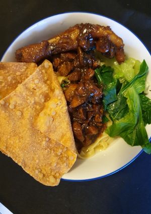 Foto resep Mie ayam ceker