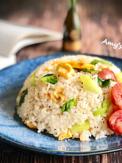 香腸炒飯 的食譜成品照片