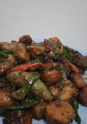 Foto resep Sambal Ijo Cumi Asin Bakso